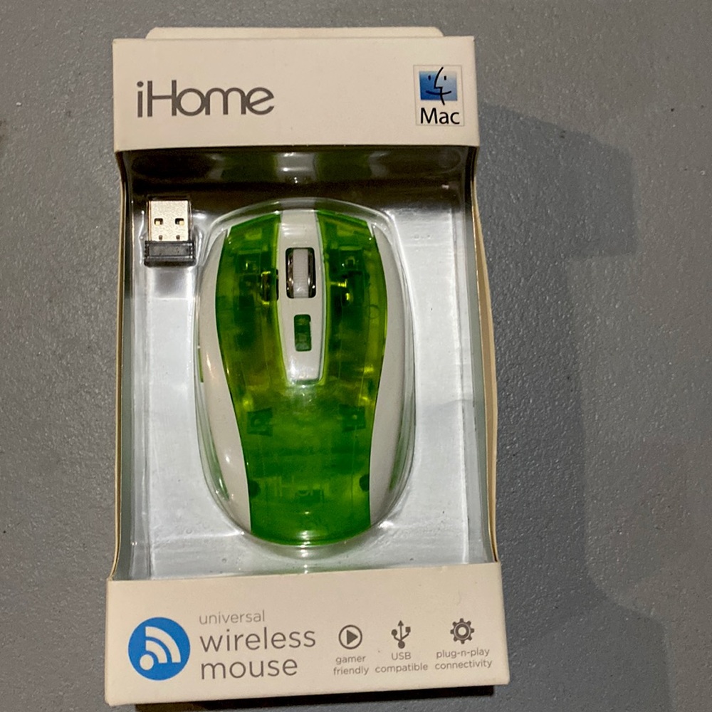 Wireless mouse iHome never used